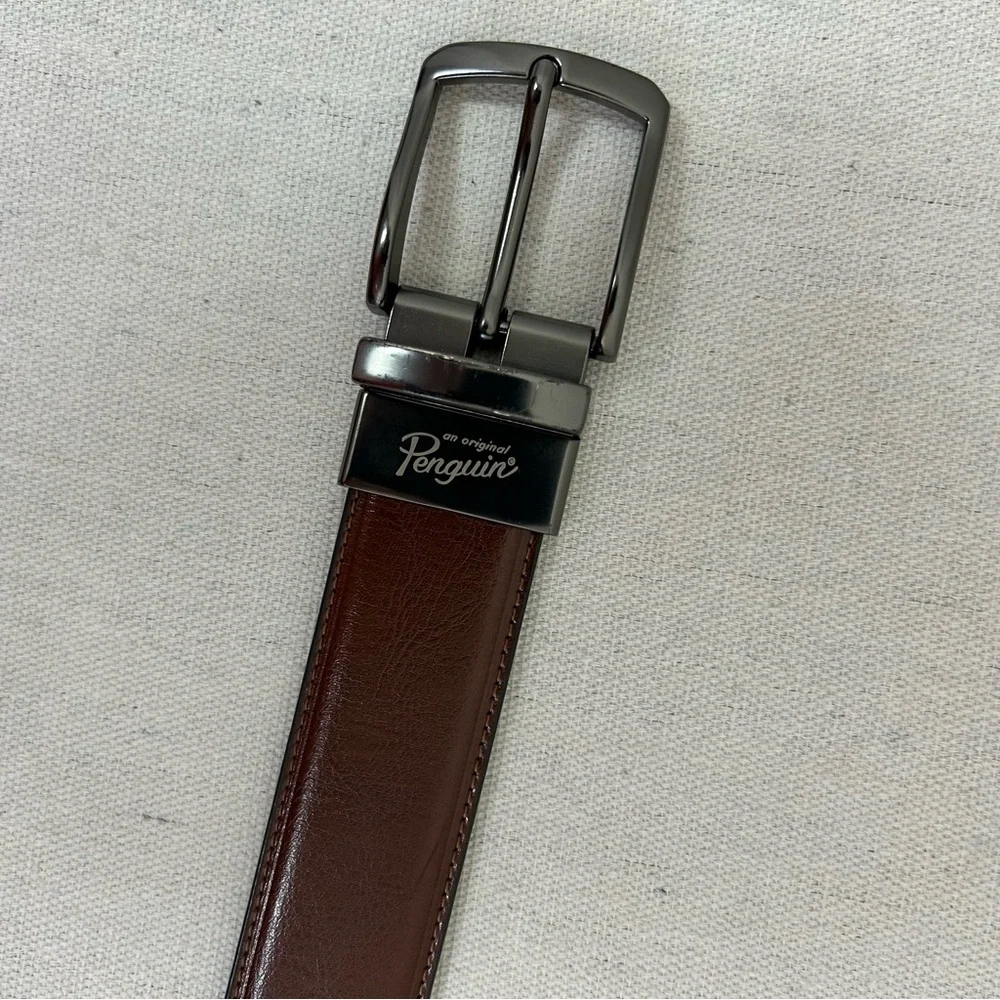 Original Penguin Mans Brown Belt